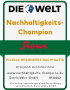 www.deutschlandtest.de - Nachhaltigkeits-Champion SIOUX.de - Besonders nachhaltig